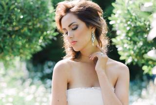 Bride in the Italian Garden