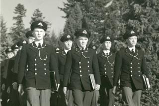 Cadets at Royal Roads