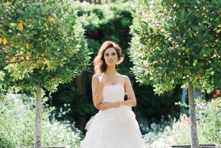 Italian Gardens bride