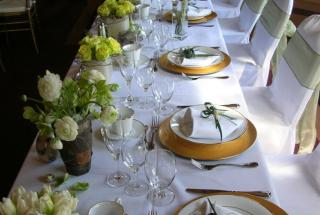 Beautiful head table