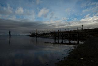 Lagoon at dusk 