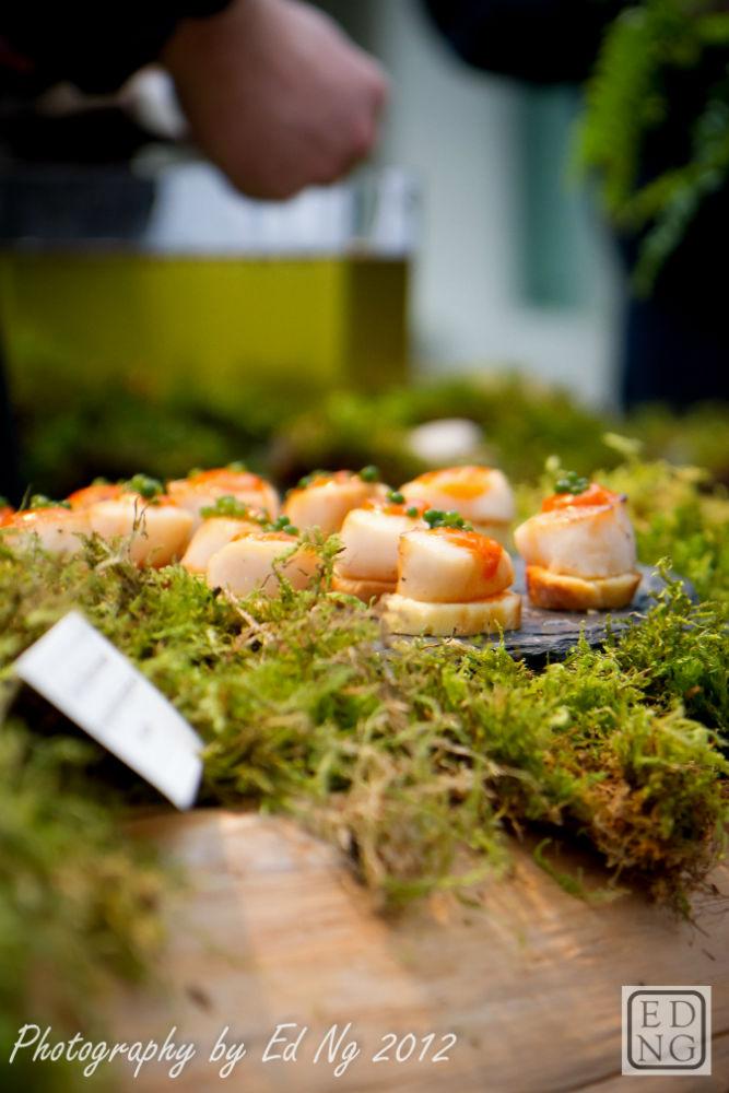 Truffles Hors d'oeuvres Royal Roads University Hatley Park