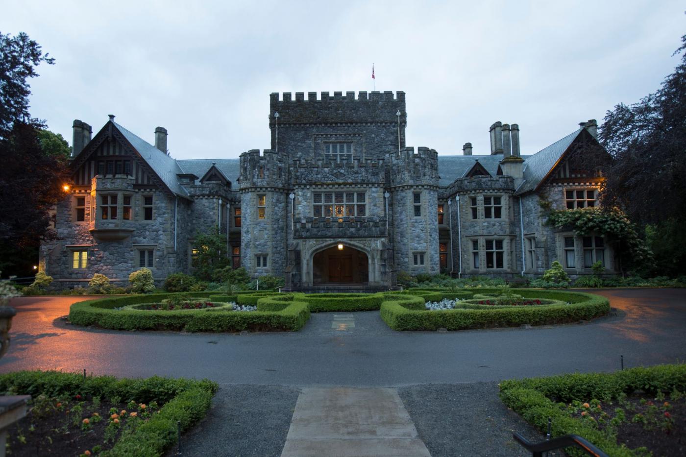Front of Hatley Castle Royal Roads University Hatley Park